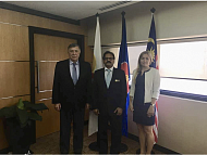 Meeting with MATRADE Senior Director of Market Access and Partnership Division En. Abu Bakar Koyakutty