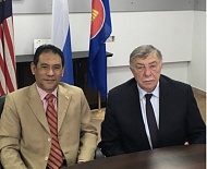 Meeting with MATRADE Representative in Moscow, Russia